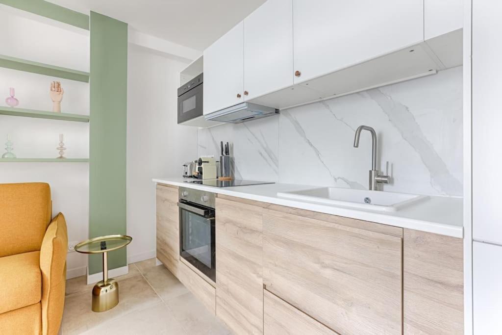 Appartement Mykeypers - Chic & Cozy Flat 4P - Republique à Paris Extérieur photo